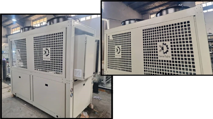 چیلر تراکمی هوایی 30 تن دماتجهیز