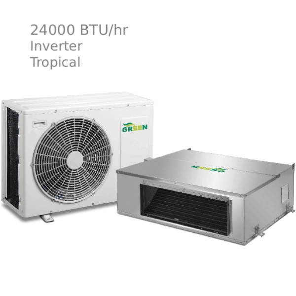 داکت اسپلیت اینورتر گرین 24000 حاره ای GDS-24P1T3A