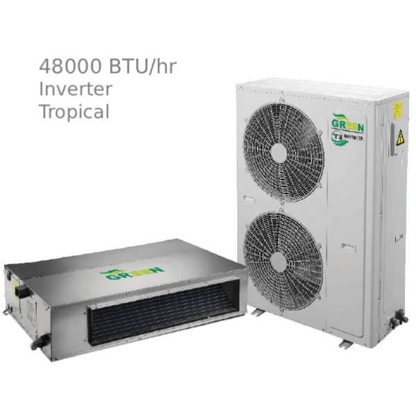 قیمت داکت اسپلیت اینورتر گرین 48000 حاره ای GDS-48P1T3A
