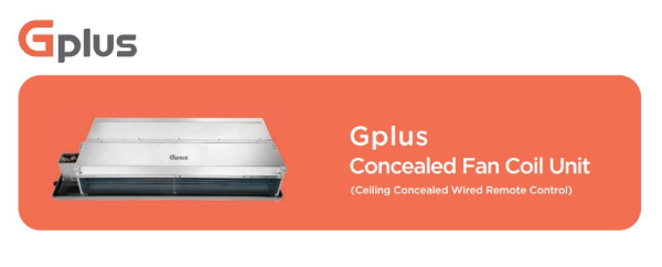 فن کویل سقفی توکار جی پلاس