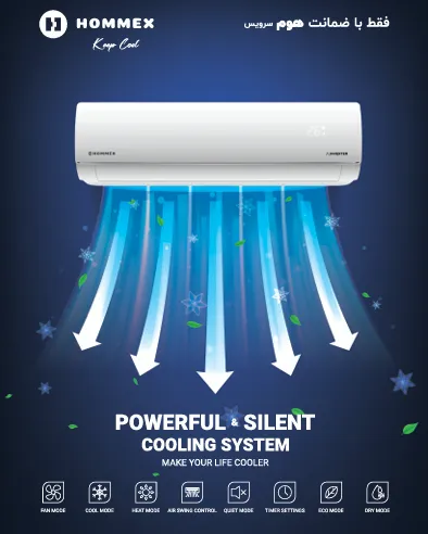 خرید کولر گازی هومکس