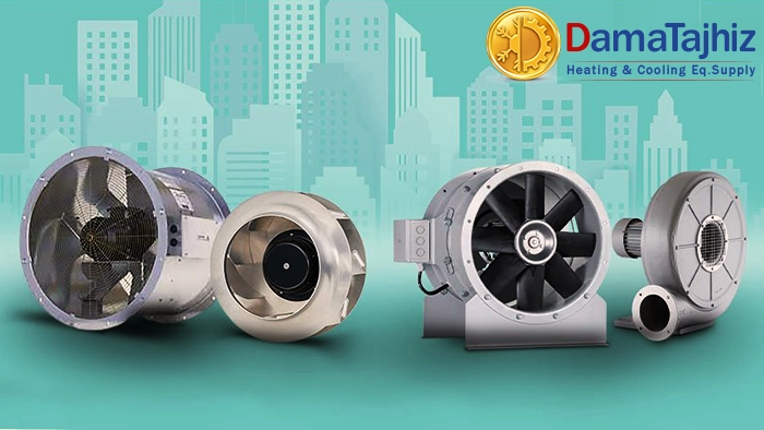Types of fans in HVAC systems
