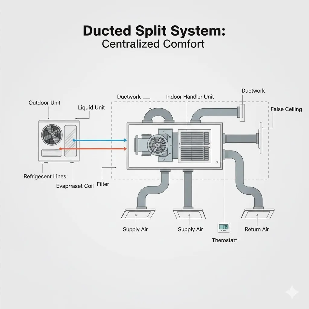 عملکرد داکت اسپلیت: