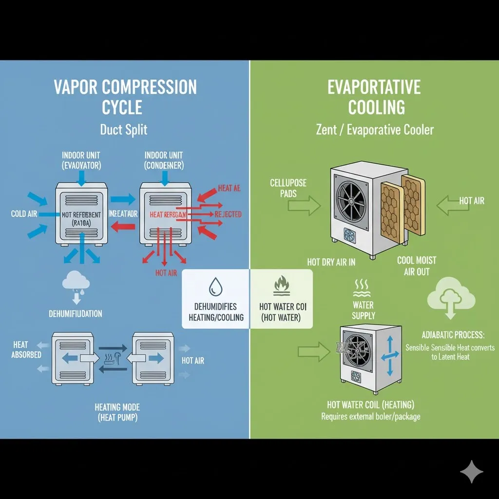 طراحی مهندسی داکت اسپلیت و زنت