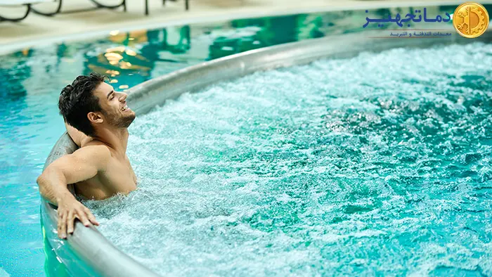 كم مدة الجلوس في الجاكوزي الحار