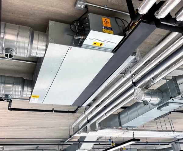 نحوه نصب فن کویل سقفی