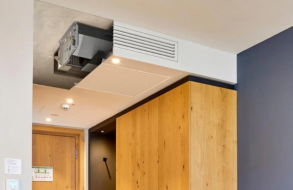 مزایای فن کویل سقفی توکار