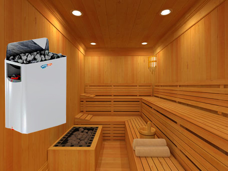 هیتر سونا خشک مگا اسپا MEGASPA مدل PRIME PR45