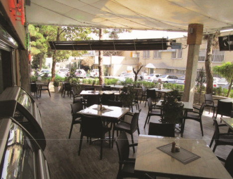 هیتر تابشی صنعتی گرماسان مدل MR-40U