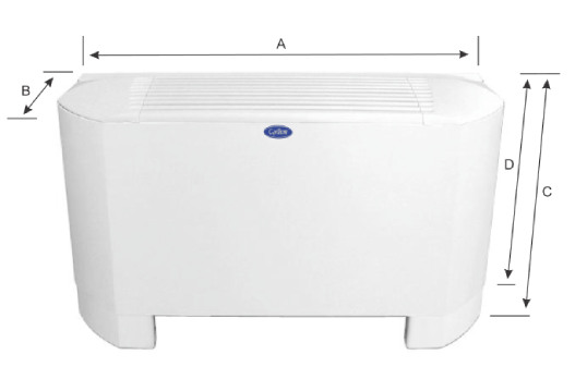 فن کویل زمینی دکوراتیو سرماآفرین مدل 42NZ16