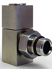 شیر رادیاتور کروم فلت مات دکوراتیو HTM