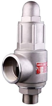 شیر اطمینان هایسک استیل ساده 20 بار "1/4 1