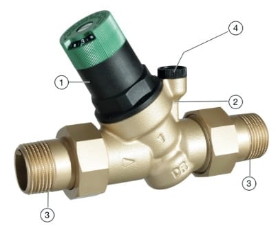 Honeywell pressure reducing valve model D05FS-2