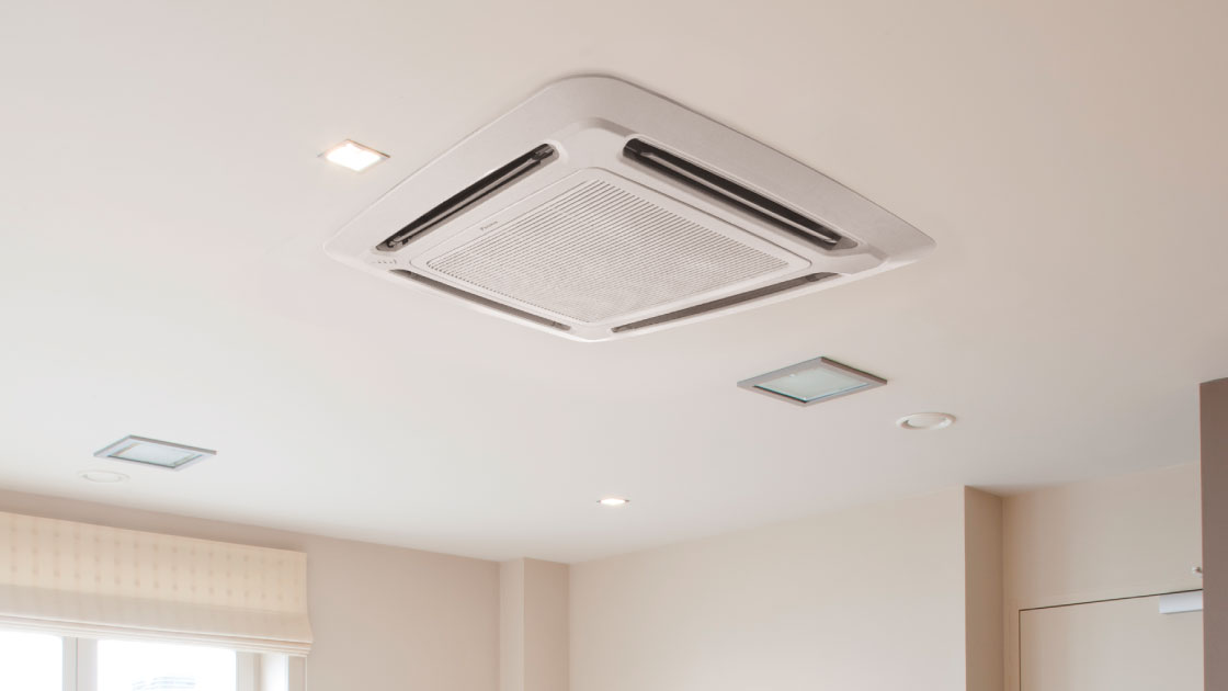 فن کویل کاستی سقفی