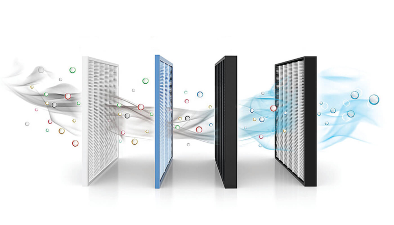 عمل فیلتراسیون در دستگاه تصفیه