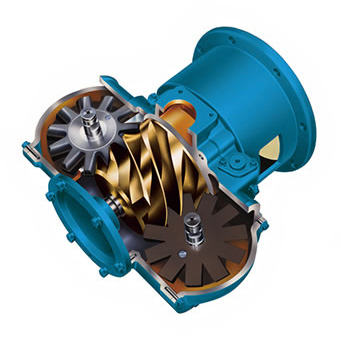 کمپرسور تک پیچ اسکرو