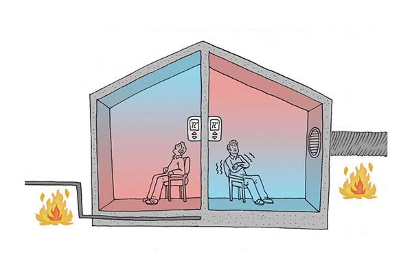 the floor heating system