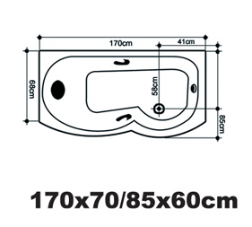 وان حمام زرین آب مدل البا