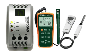 Types of equipment for measuring different physical parameters of liquids and solids