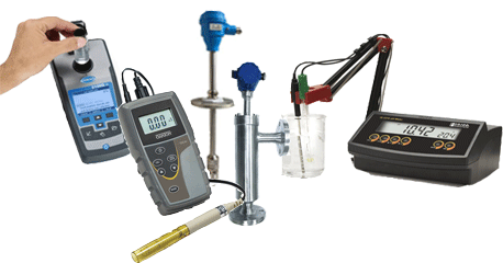 Types of equipment for measuring different parameters of fluids