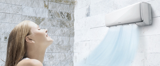 فناوری Auto Changeover در کولر گازی سامسونگ مدل AR24MQFRBWK/FA