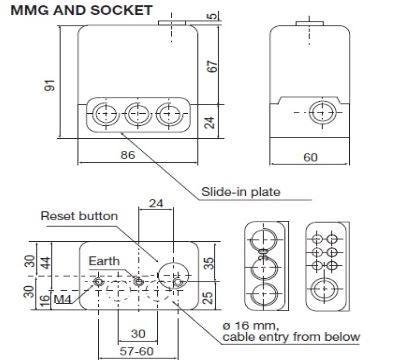 Burner relay dual burner MMG 810.1