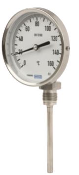 ترمومتر ویکا صفحه 10 سانت استیل عمودی