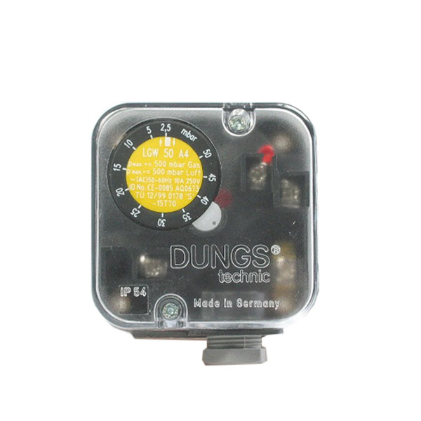 Gas pressure switch