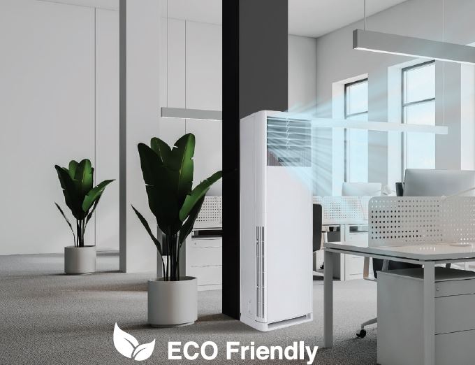 کولر گازی ایستاده اینورتر 48000 جی پلاس حاره ای GAC-TV48FS3