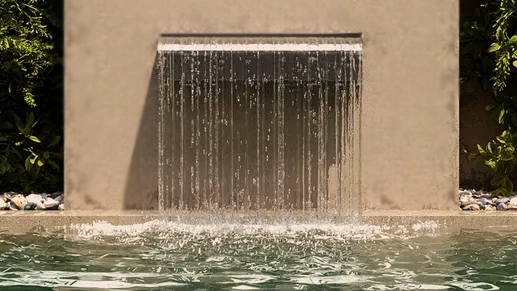 خرید نازل پرده آب استخر ثقلی عرض 1 متر