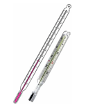 ميزان حرارة زجاجي