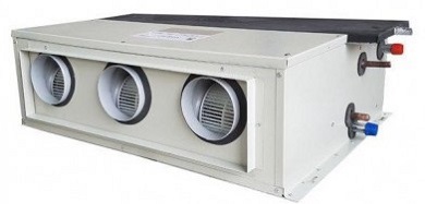 مکیف مخفی داخل السقف حار و  بارد نوع DT.DS.24