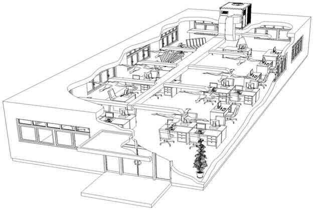 نحوه کانال کشی روفتاپ پکیج