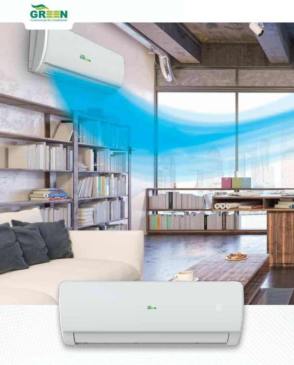 کولر گازی گرین 9000 مدل GWS-H09P1T1/R1