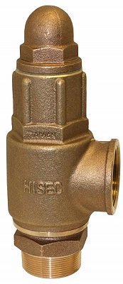 شیر اطمینان هایسک برنجی ساده 10 بار "1/2