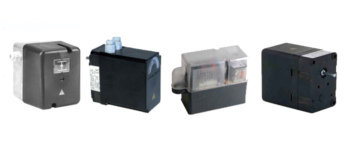 Types of damper motors