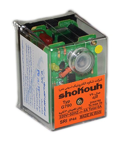 رله گازی شکوه دو شیر مدل G790