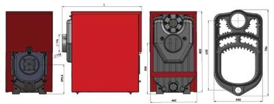 Chauffagekar Solar 300-5 Cast-Iron Boiler