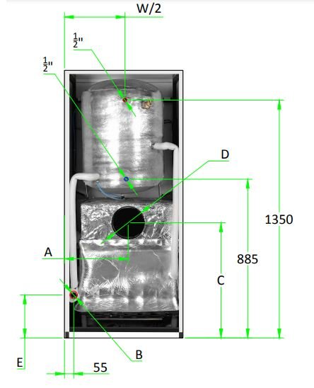 پکیج چدنی زمینی ایرفو مدل s360 گازسوز