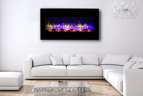 مشخصات فنی شومینه برقی بیستون مدل h100