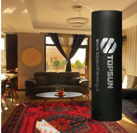 خرید پد گرمایش زیر فرشی تاپسان سایز 5