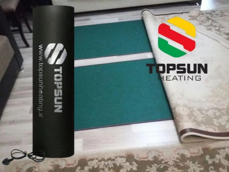 قیمت پد گرمایش زیر فرشی تاپسان سایز 9