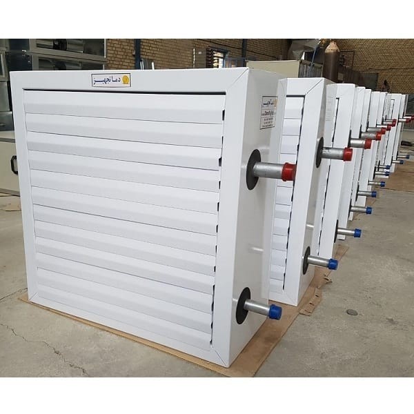 يونيت هيتر آبگرم 120000BTU/HR کویل مسی 5/8 دماتجهیز مدل DT.U120W-1