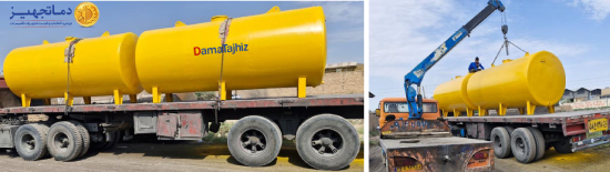 فروش مخزن ذخیره سوخت 12000 لیتری دماتجهیز