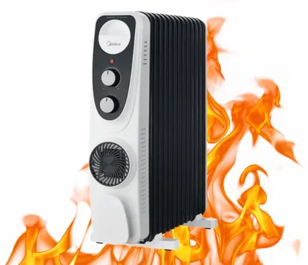 شوفاژ برقی 13 پره میدیا مدل NY2513-22HF