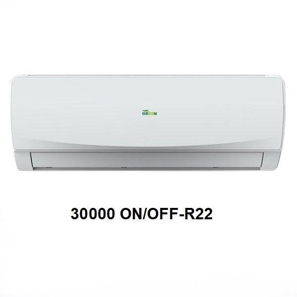 کولر گازی 30000 گرین R22 مدل H30P1T1B-1