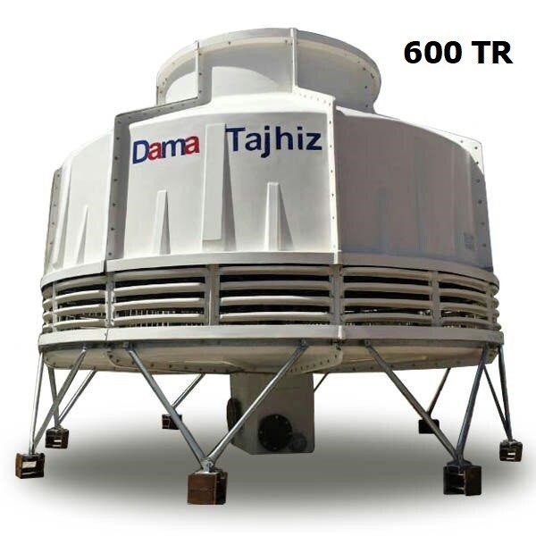 برج خنک کننده فایبرگلاس مدور دماتجهیز 600 تن تبرید-17