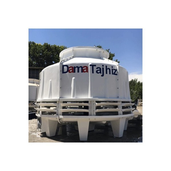 برج خنک کننده فایبرگلاس مدور دماتجهیز 225 تن تبرید-10