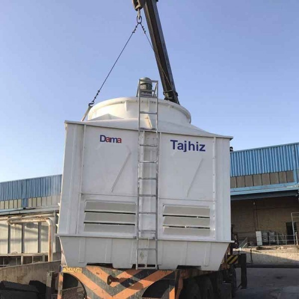 برج خنک کننده فایبرگلاس مکعبی 125 تن تبرید دماتجهیز-13