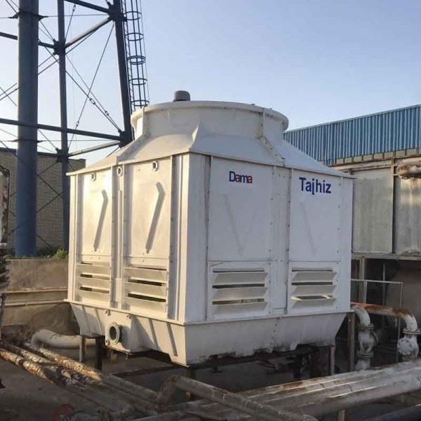 برج خنک کننده فایبرگلاس مکعبی 225 تن تبرید دماتجهیز-11